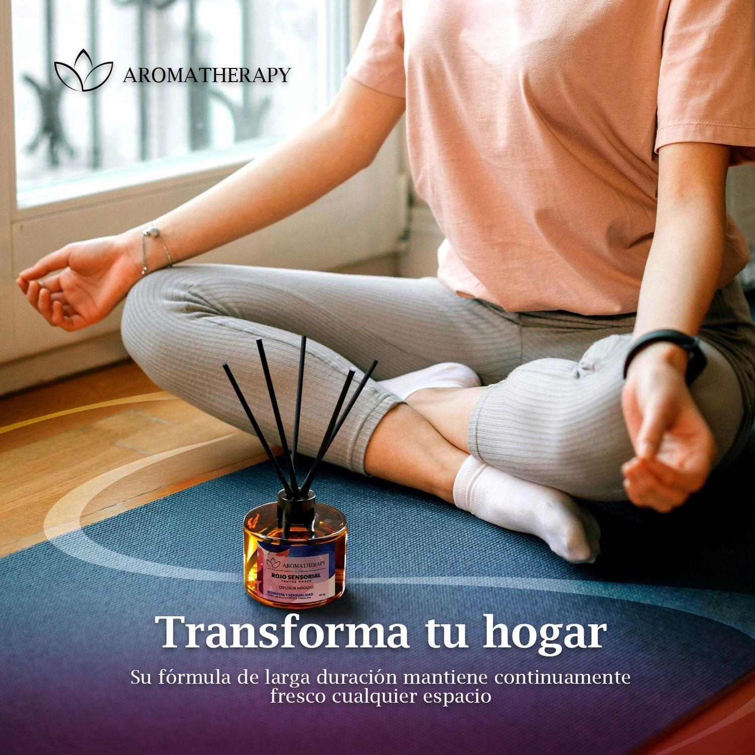 Difusor De Aroma Mikado Aromatherapy 150ml + Varillas Ratan-3