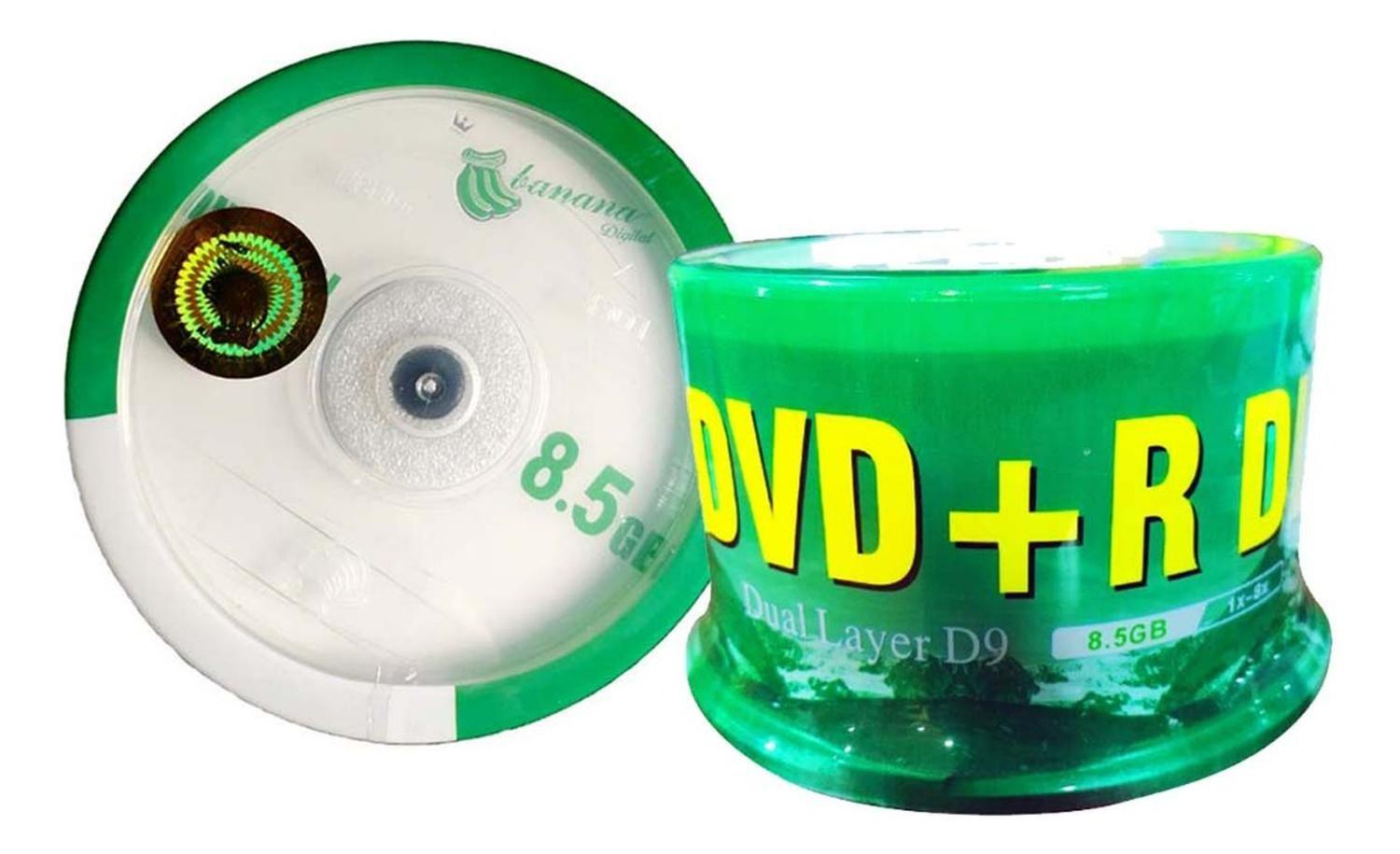 Dvd Logo Doble Capa Dual Layer 8.5gb 50un Envíogratisx2-6