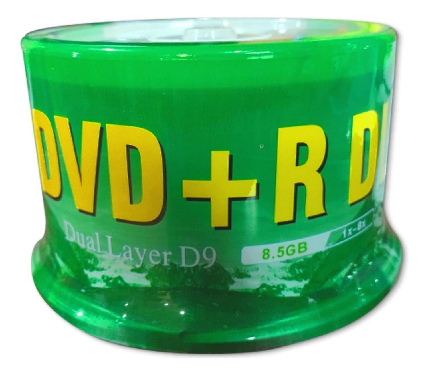 Dvd Logo Doble Capa Dual Layer 8.5gb 50un Envíogratisx2-7