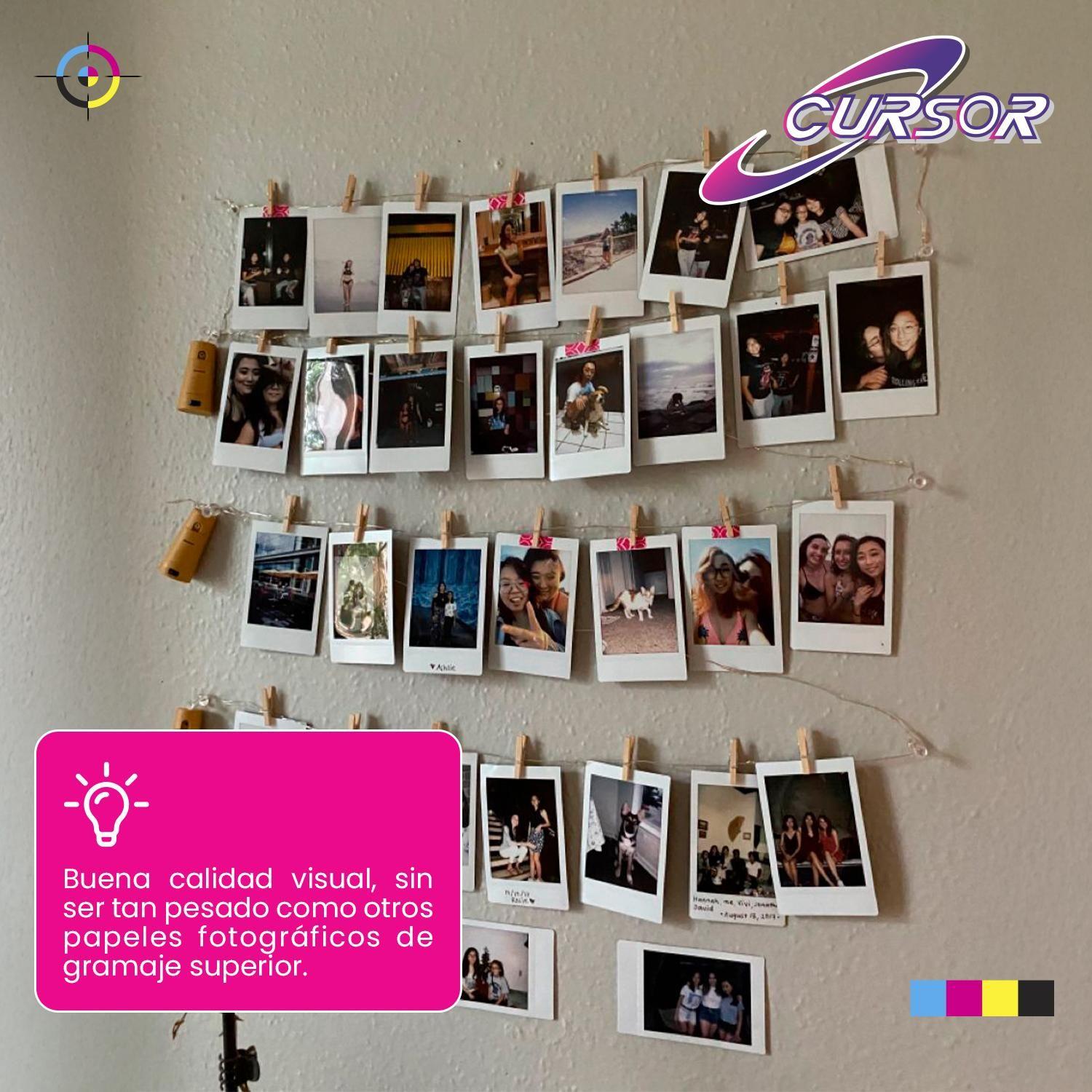 Papel Fotográfico 115g Cursor Carta 100 Hojas Brillante Glossy Foto-8