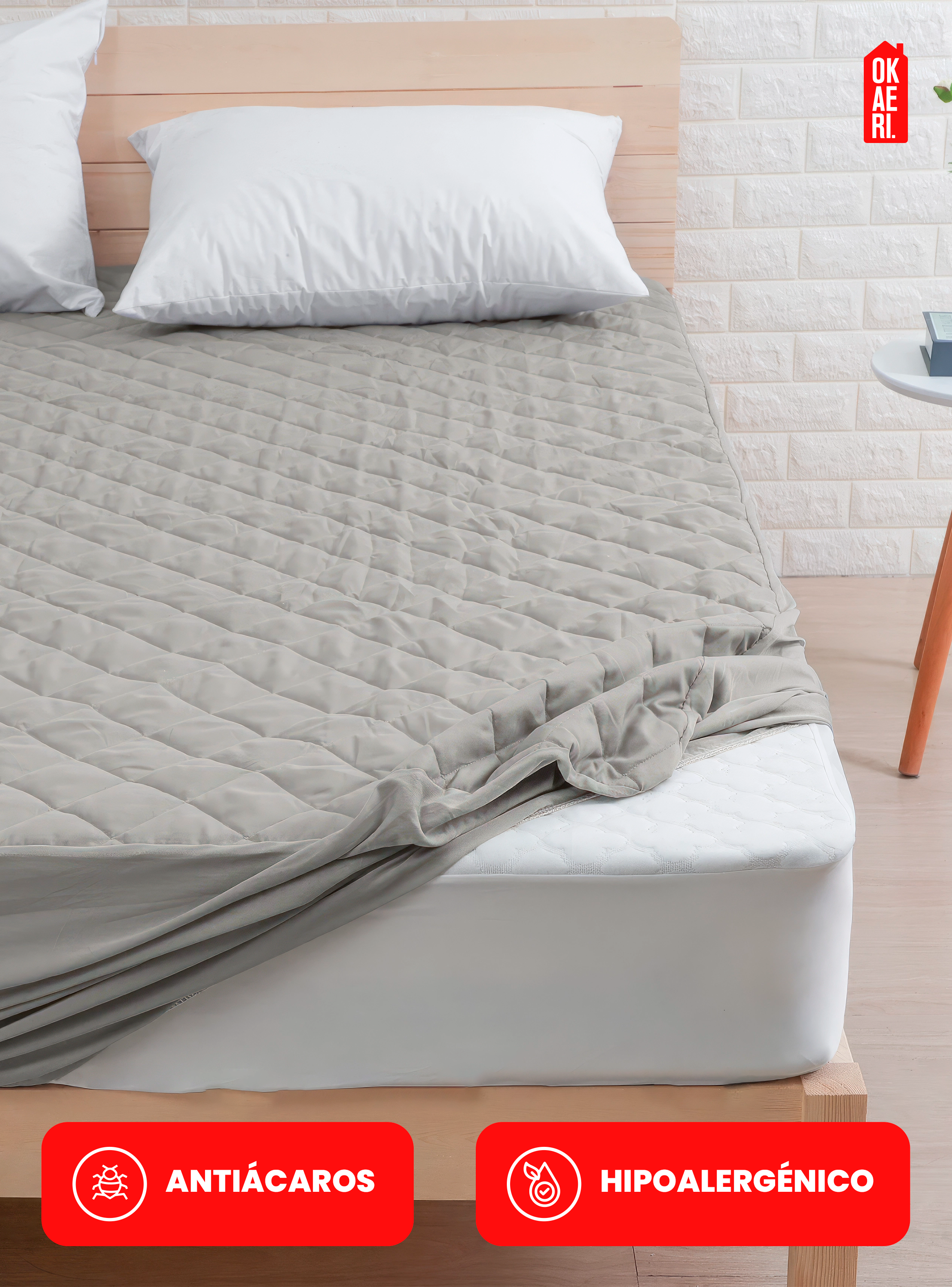 CUBRE COLCHON 2 PLAZAS IMPERMEABLE-3