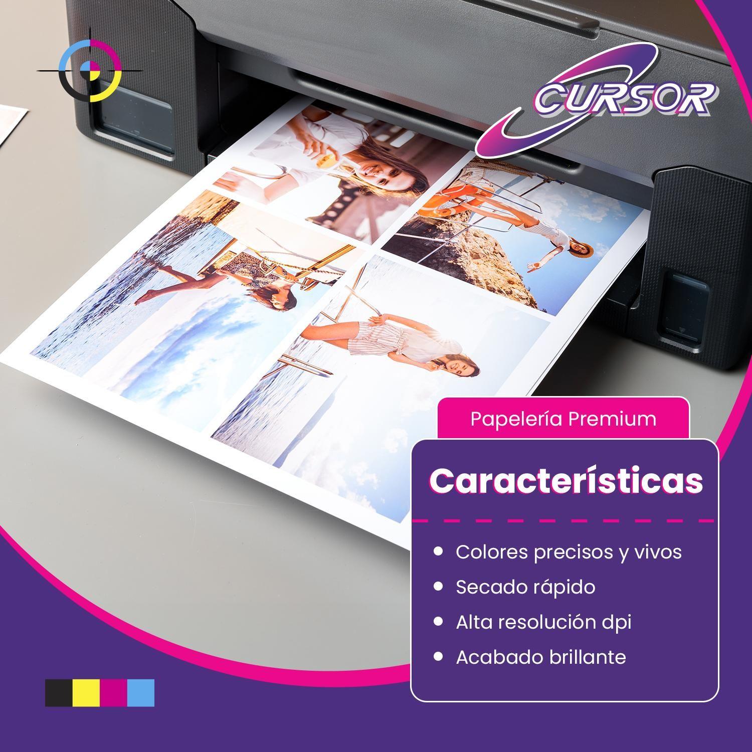 Papel Fotografico Glossy Brillante 135 Grs A4 100 Hojas-1