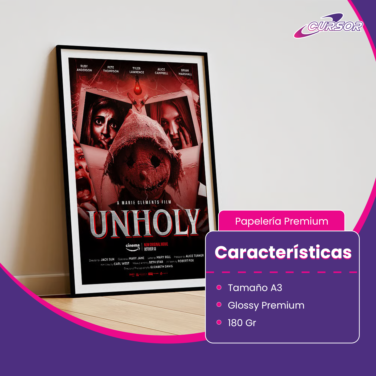 Papel Fotográfico Glossy A3 180gr Pack 100 Hjs-2