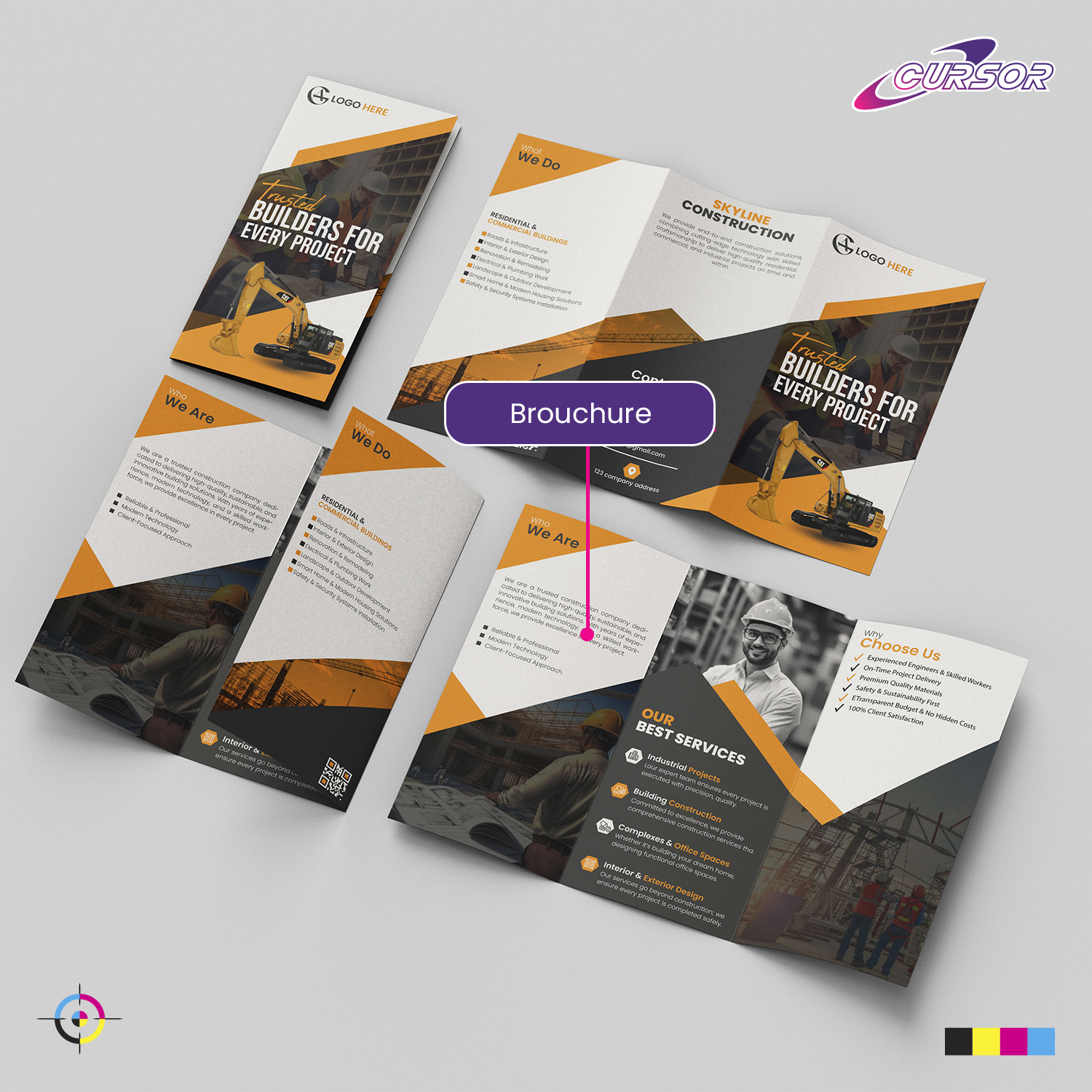 Papel Fotográfico Doble Faz Glossy Cursor A4 200 Gr 100 Hjs-6