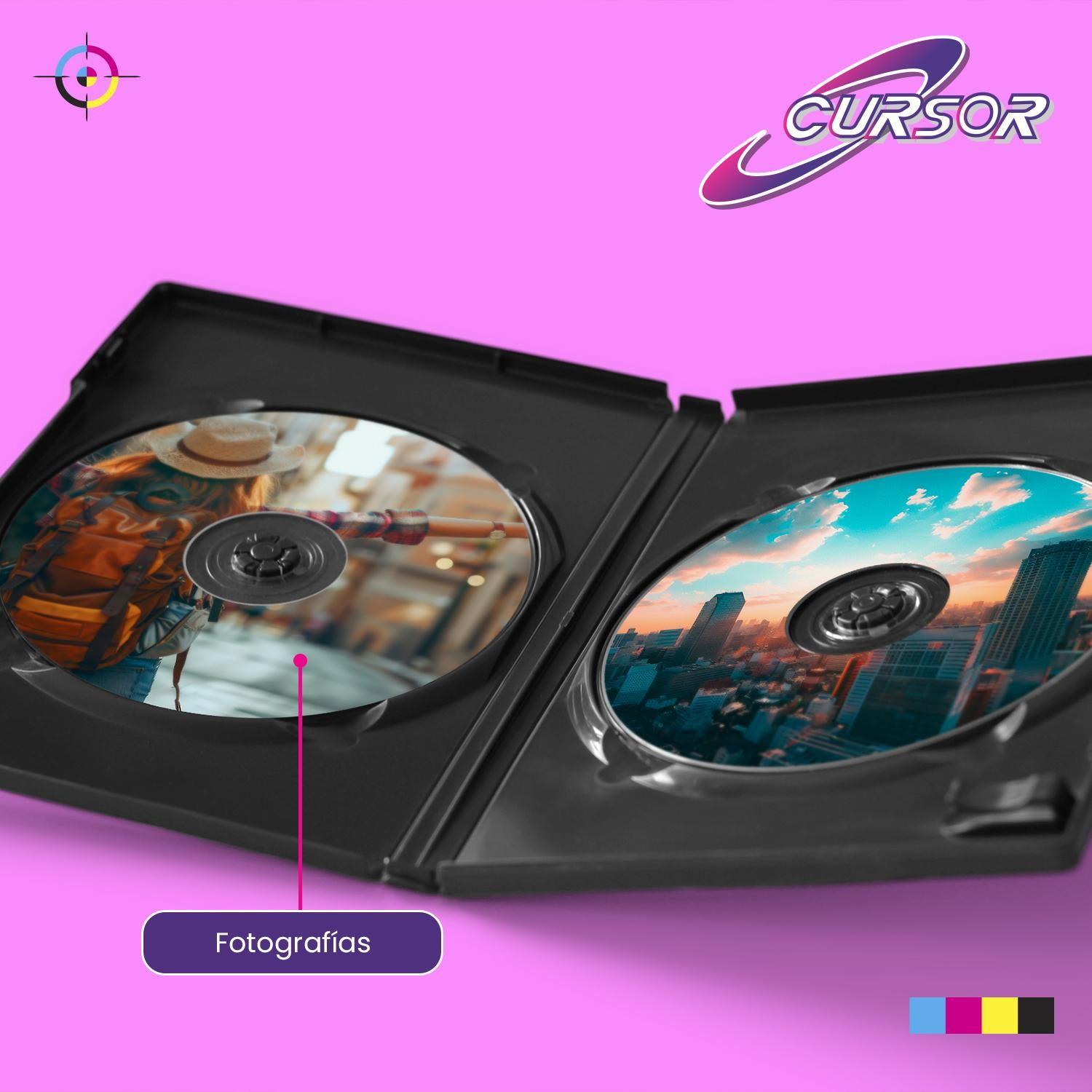 Cd R Cds Imprimible 52x700mb Torta 100 Unidades Cursor-5