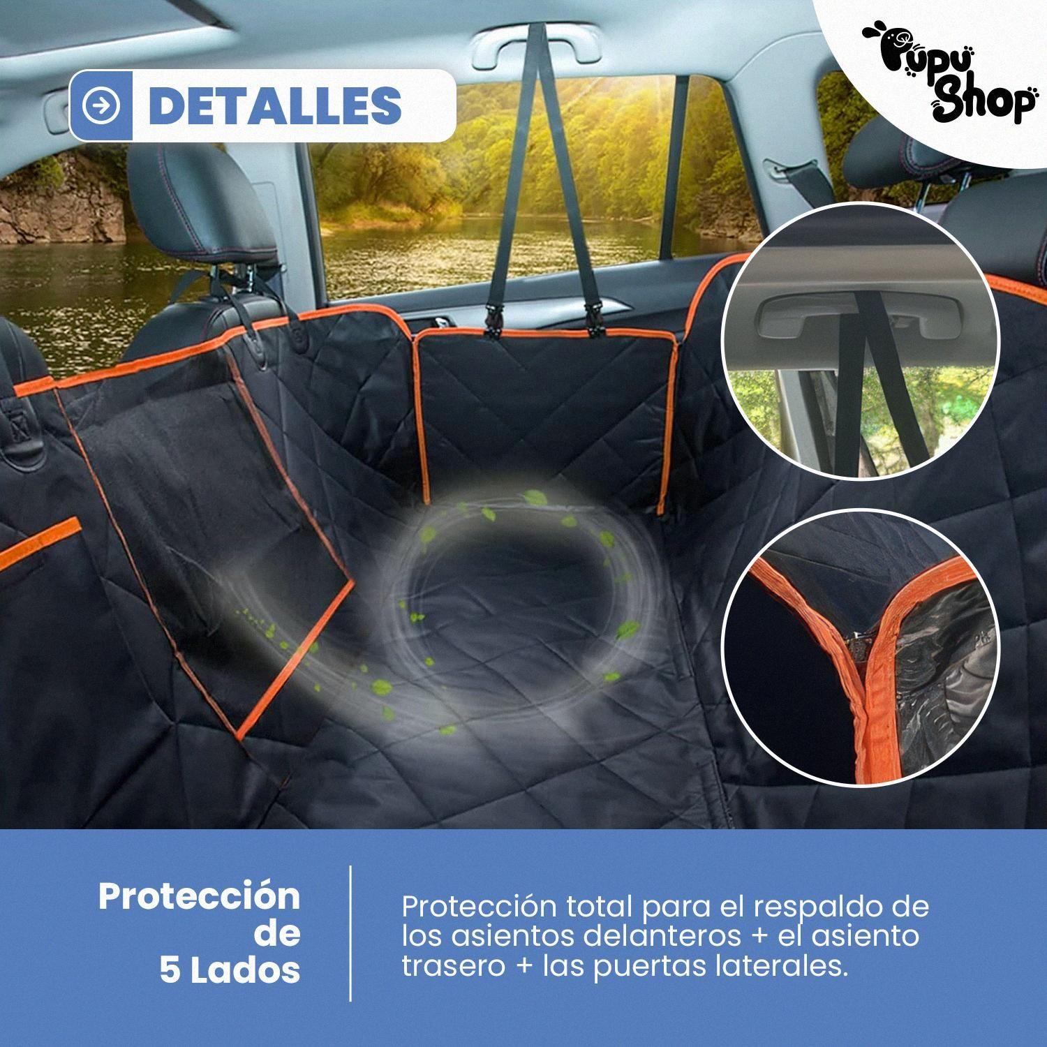 LONA MANTA PROTECTORA CUBRE ASIENTO PARA PERROS 132X137 CM-5