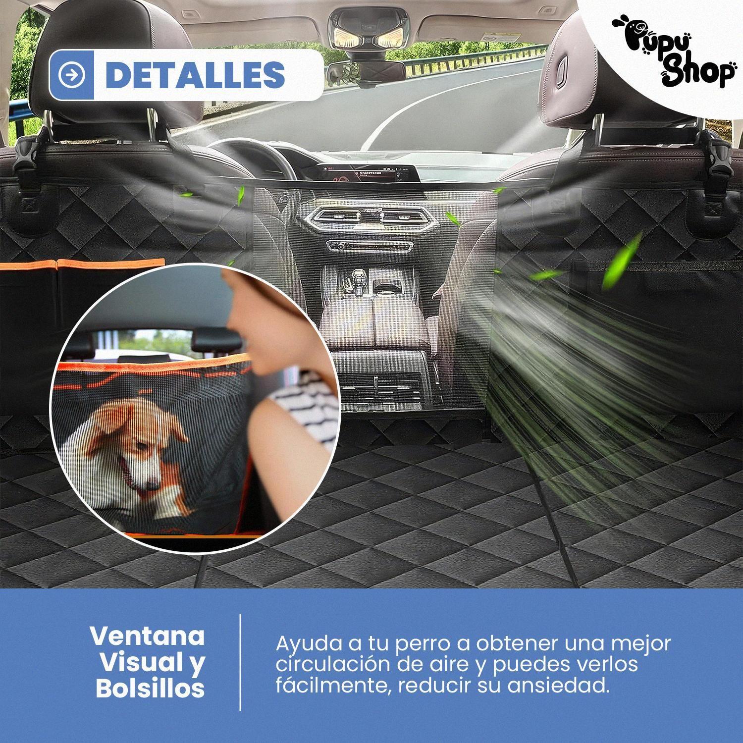 LONA MANTA PROTECTORA CUBRE ASIENTO PARA PERROS 132X137 CM-6