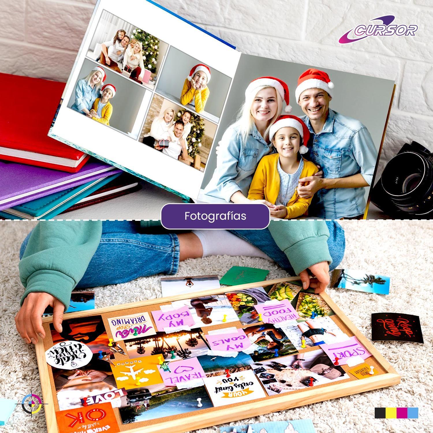 Papel Fotográfico Glossy A3 200 Gr Pack 100 Hojas Cursor-6