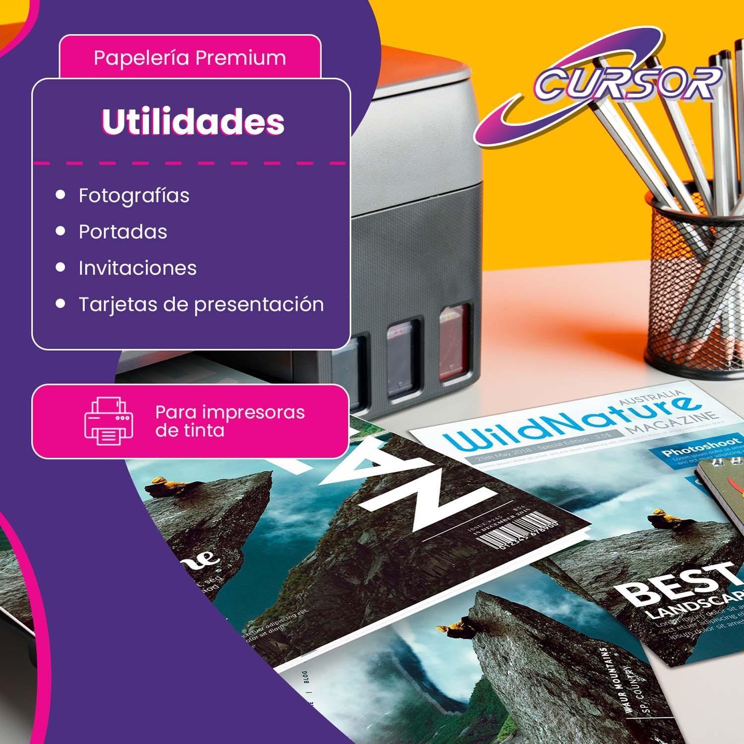 Pack 500 Hjs Papel Fotográfico Glossy A4 180gr-3