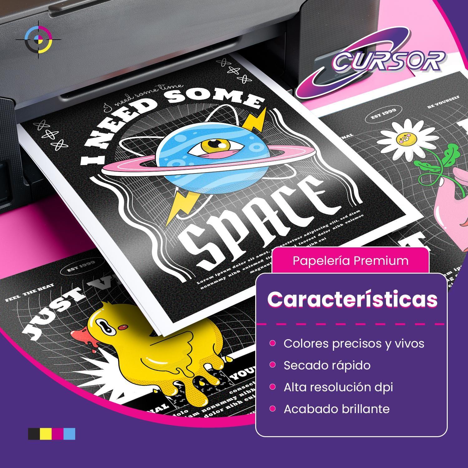 Pack 500 Hjs Papel Fotográfico Glossy A4 180gr-6