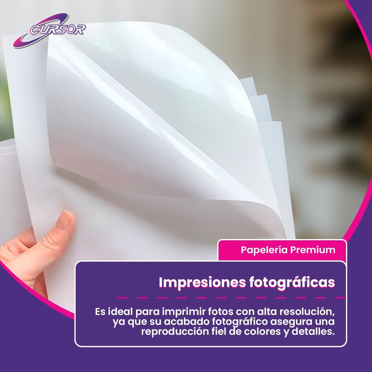 Papel Adhesivo Fotografico Antioxido A4/115g/100 Hjs-2