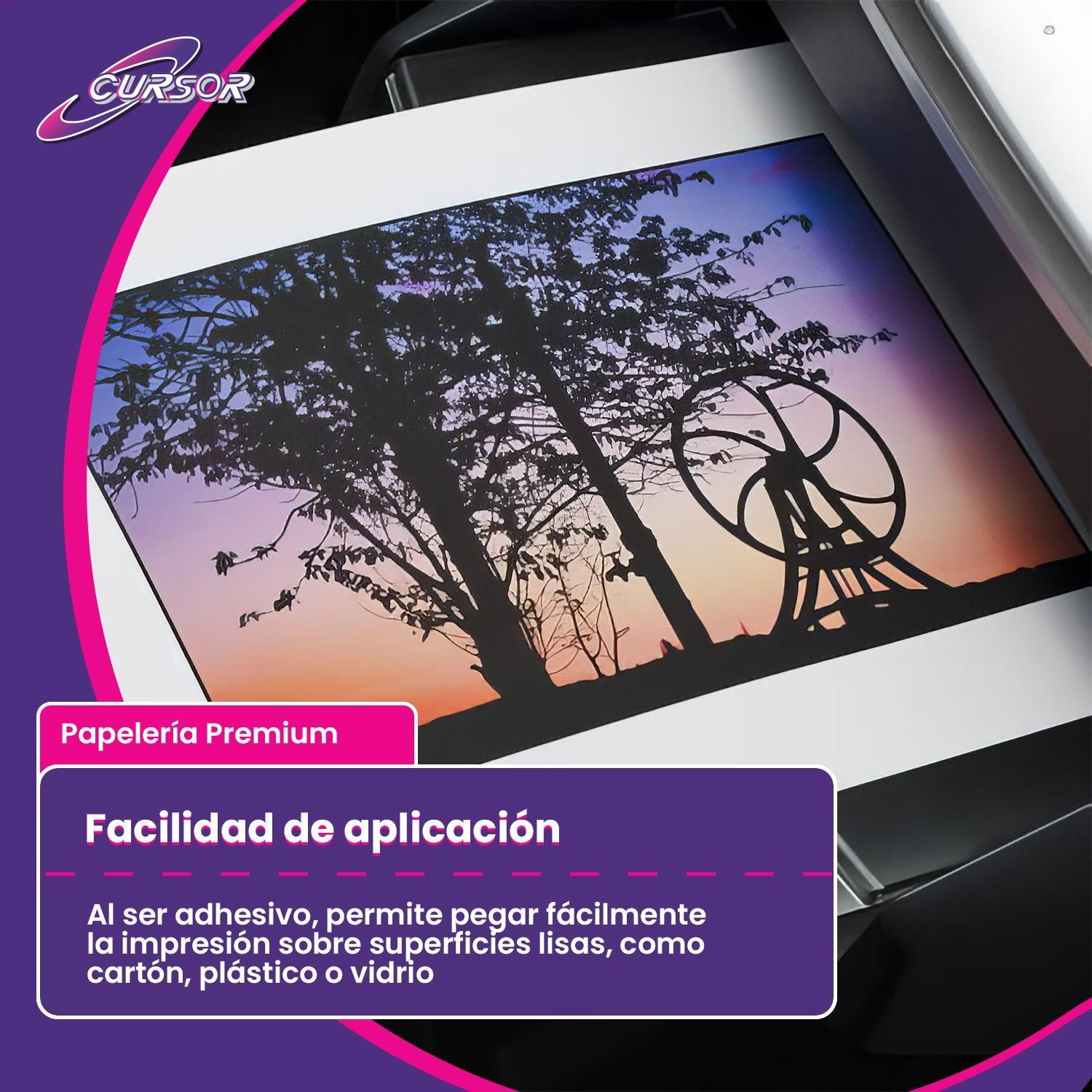 Papel Adhesivo Fotografico Antioxido A4/115g/100 Hjs-6
