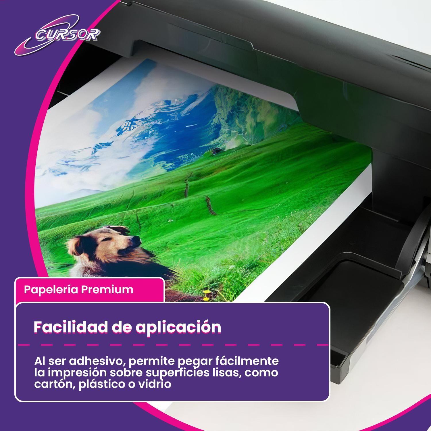 Papel Adhesivo Fotografico Antioxido A4/115g/100 Hjs-7