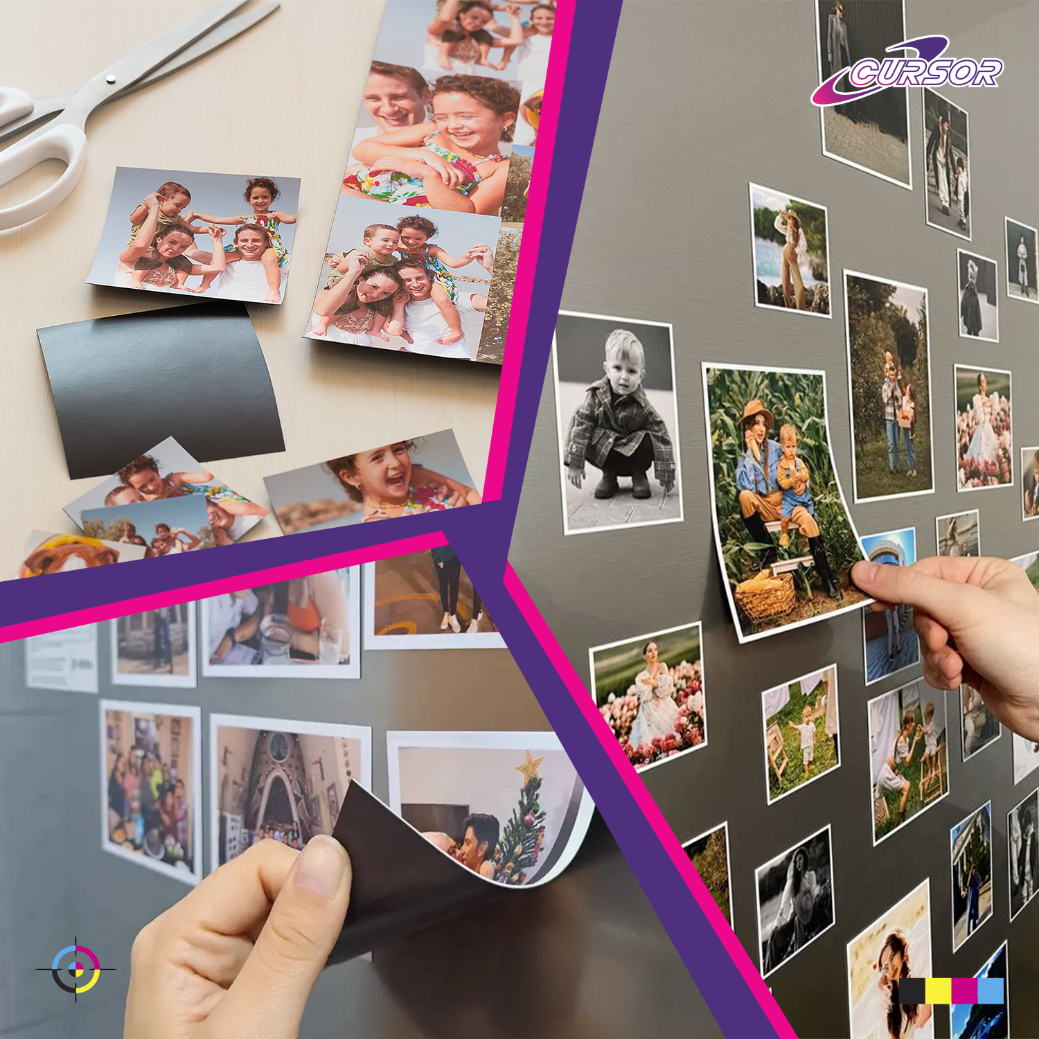 Papel Fotográfico Glossy Magnético Iman 20 Hojas A4 Cursor-6
