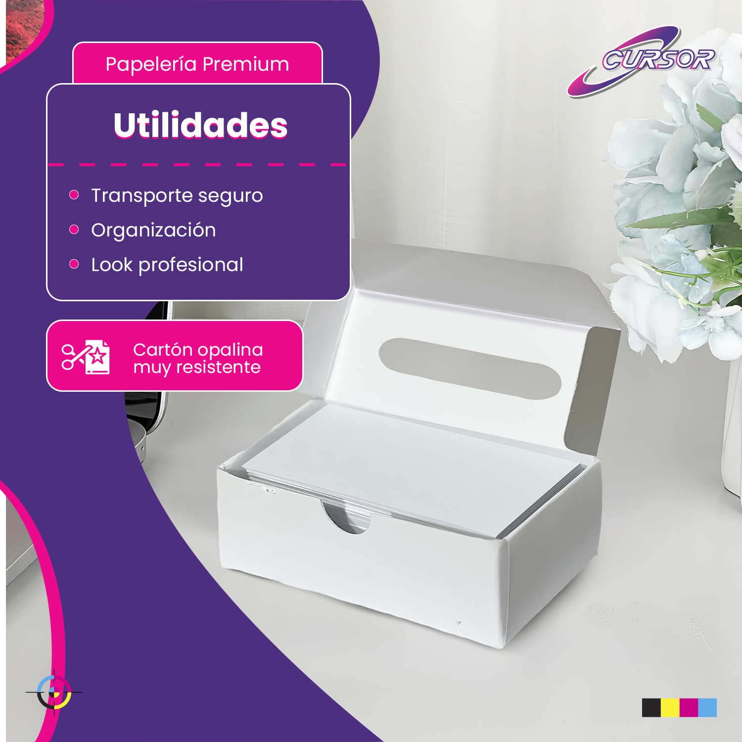 Caja Para Tarjetas De Visitas Presentación 50 Cajas-2