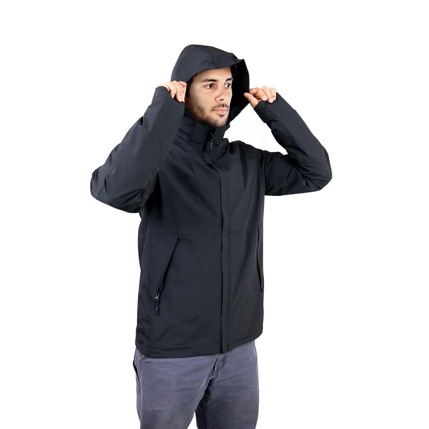 Chaqueta Cortaviento Impermeable Outdoor Hombre-0