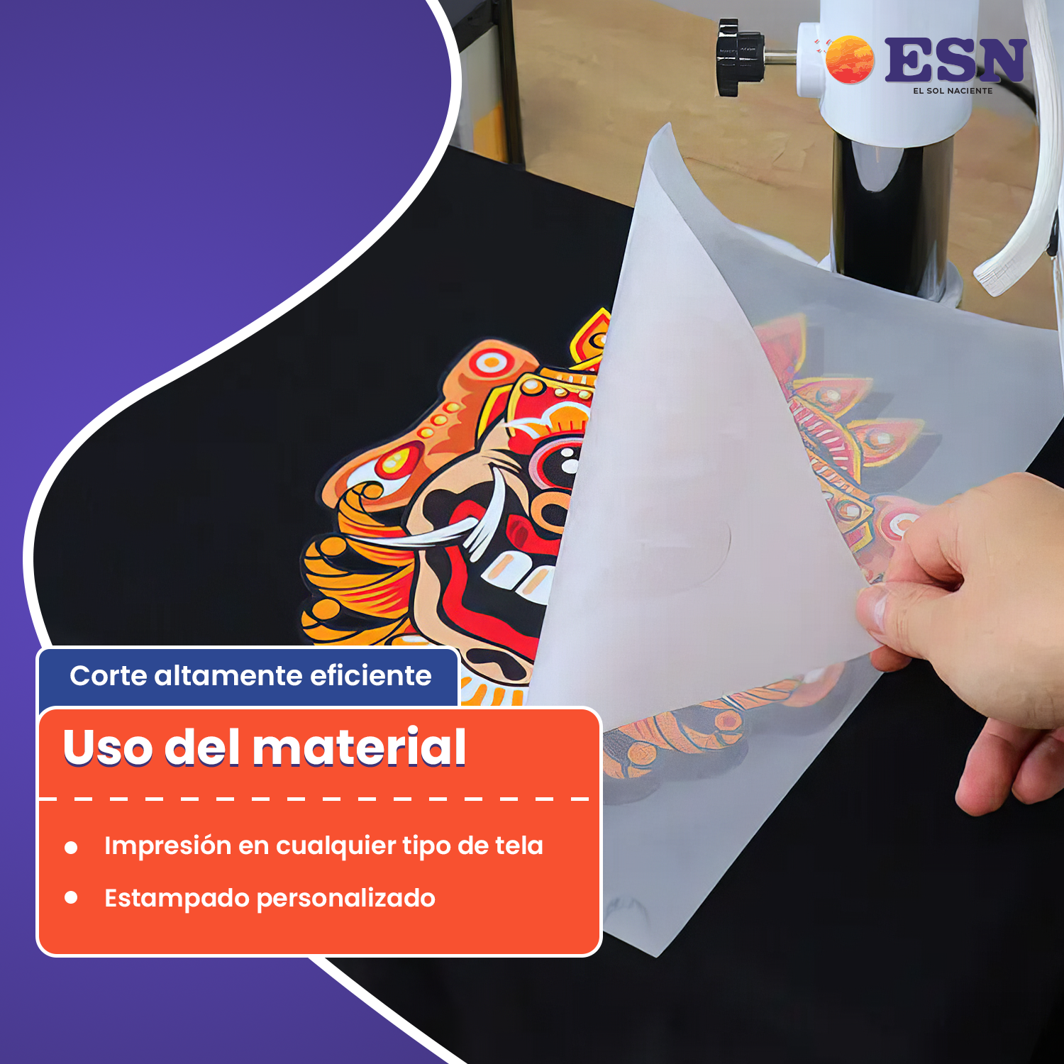 Papel Film Dtf A3 10 Hojas - Direct To Film - Esn-3