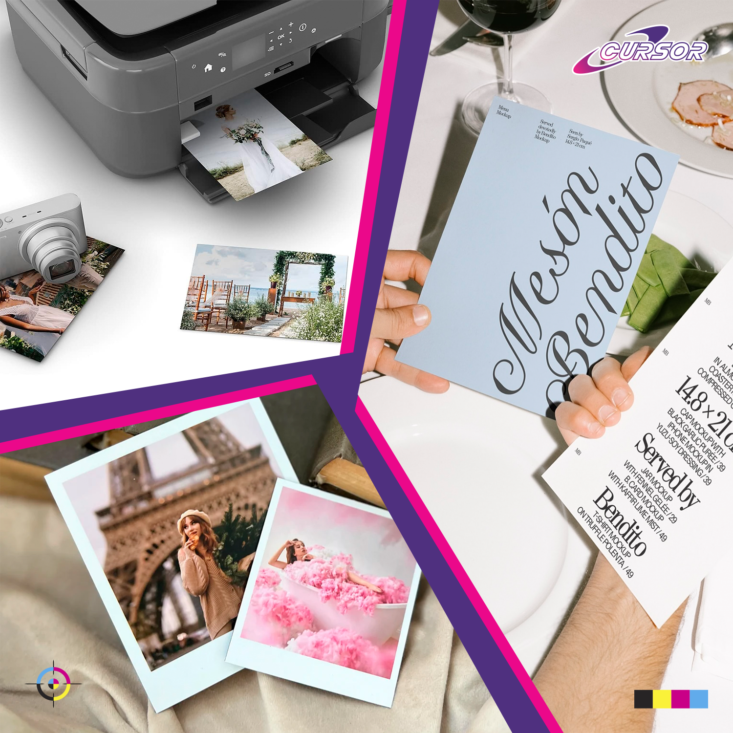 Papel Fotografico A4 Matte 128G 100 Hojas CURSOR-7