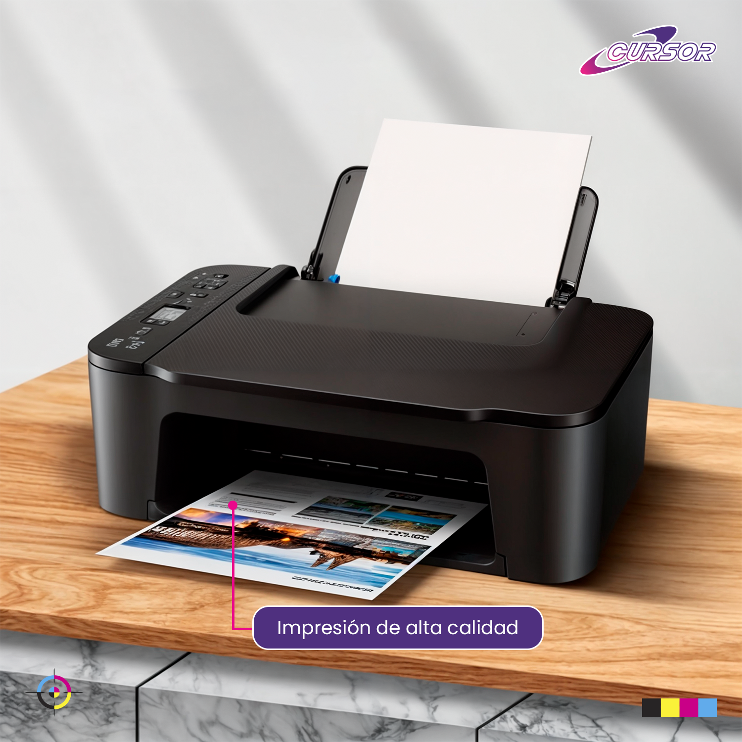 Papel Fotografico A4 Matte 128G 100 Hojas CURSOR-4