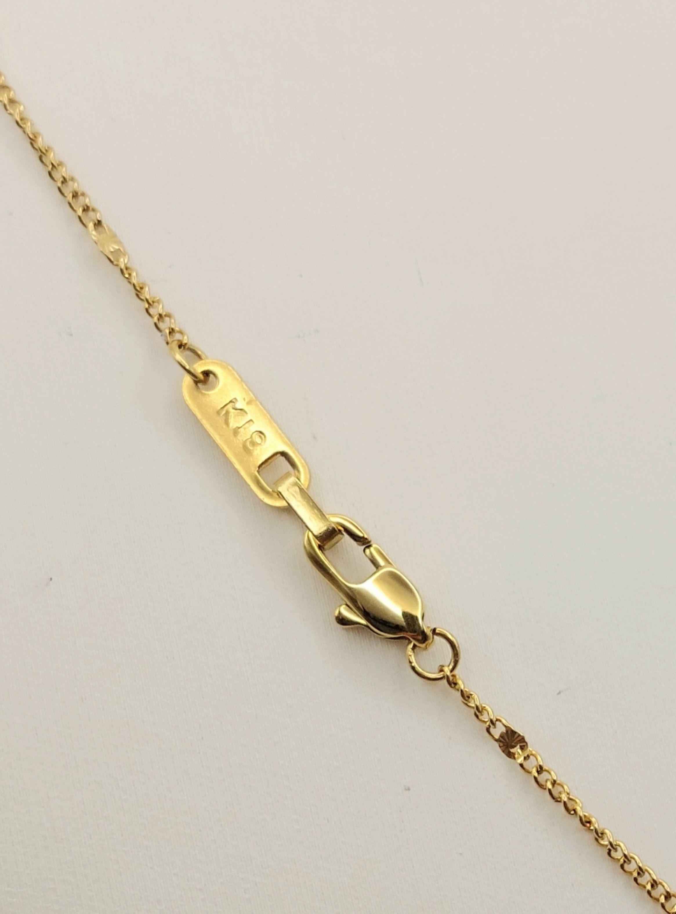 Cadena Oro Laminado 18K Virgen de Guadalupe con Esmeraldas -6
