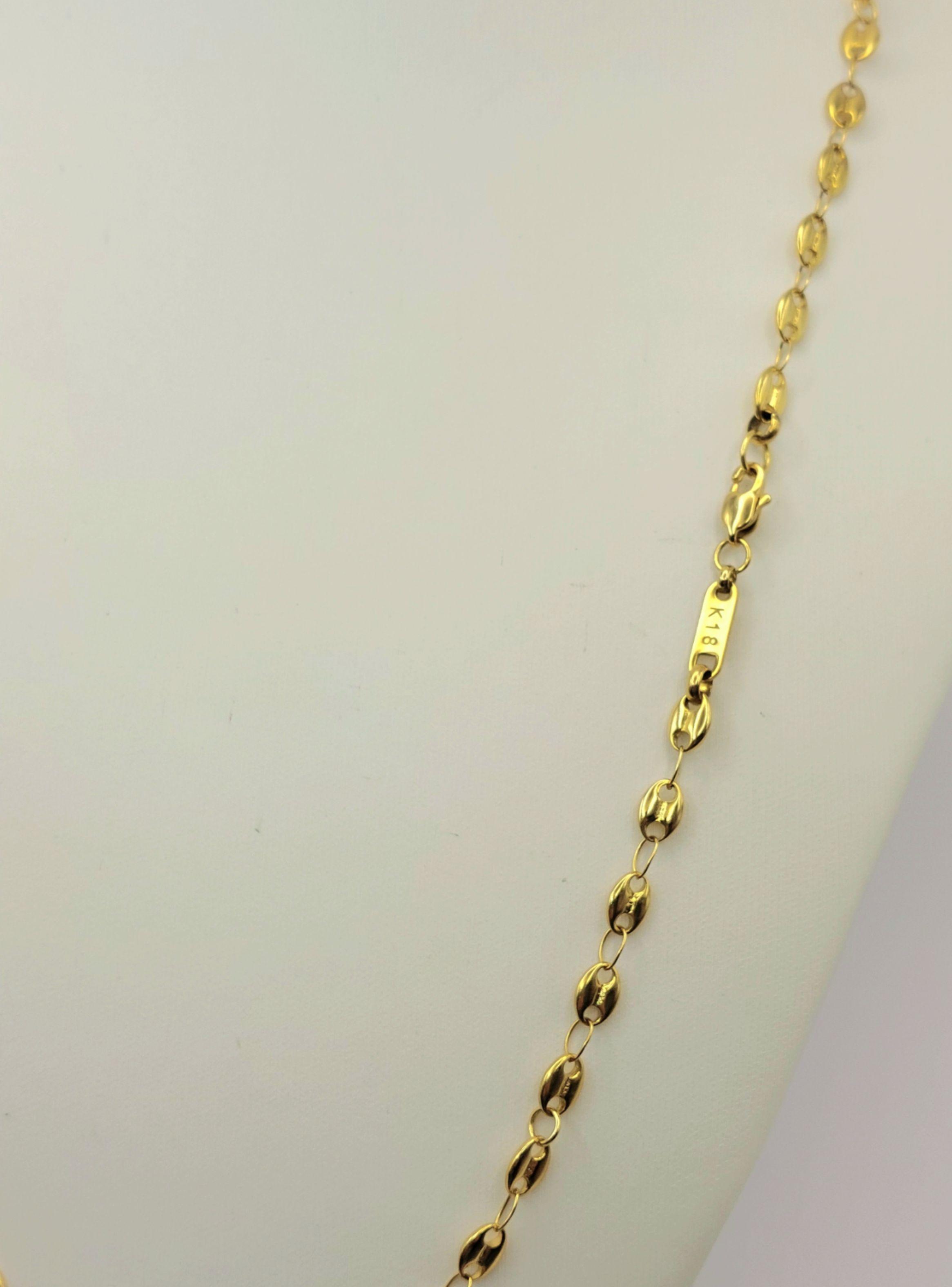 Cadena de Tejido Italiano en Oro Laminado 18K-2