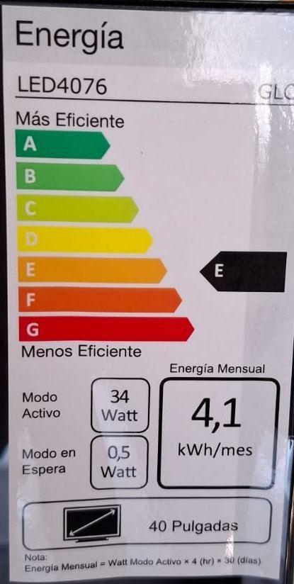 TELEVISOR LED DE 40" MARCA GLC SMART TV.-4