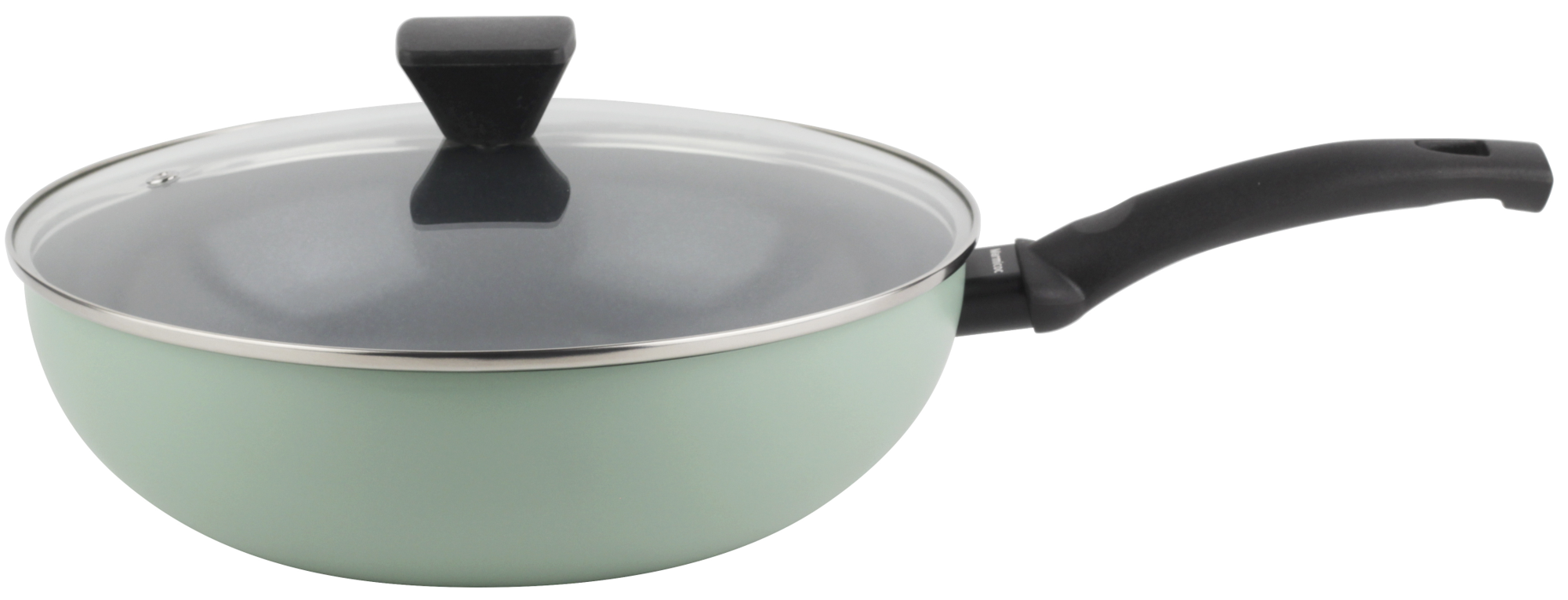 WOK DE 28 CM. CON TAPA, CERAMICO - MARMICOC.-0