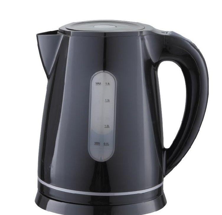 HERVIDOR DE AGUA MARCA GLC 1,8L. COLOR NEGRO.-0