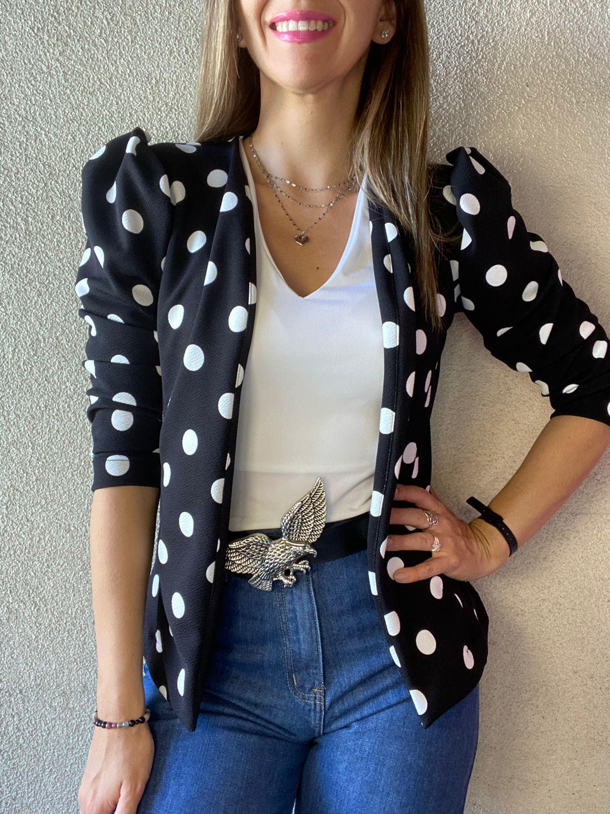 Blazer lunares mujer-2