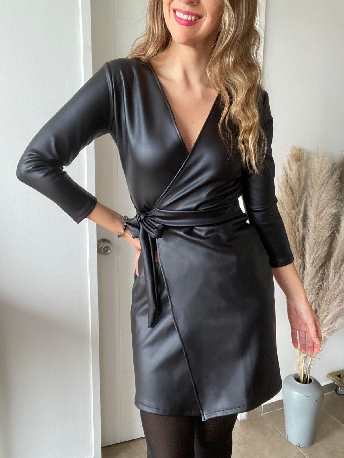 Vestido Fiesta Negro mujer-2