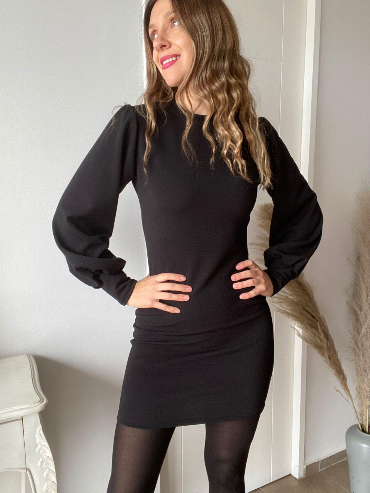 Vestido Mujer negro-0