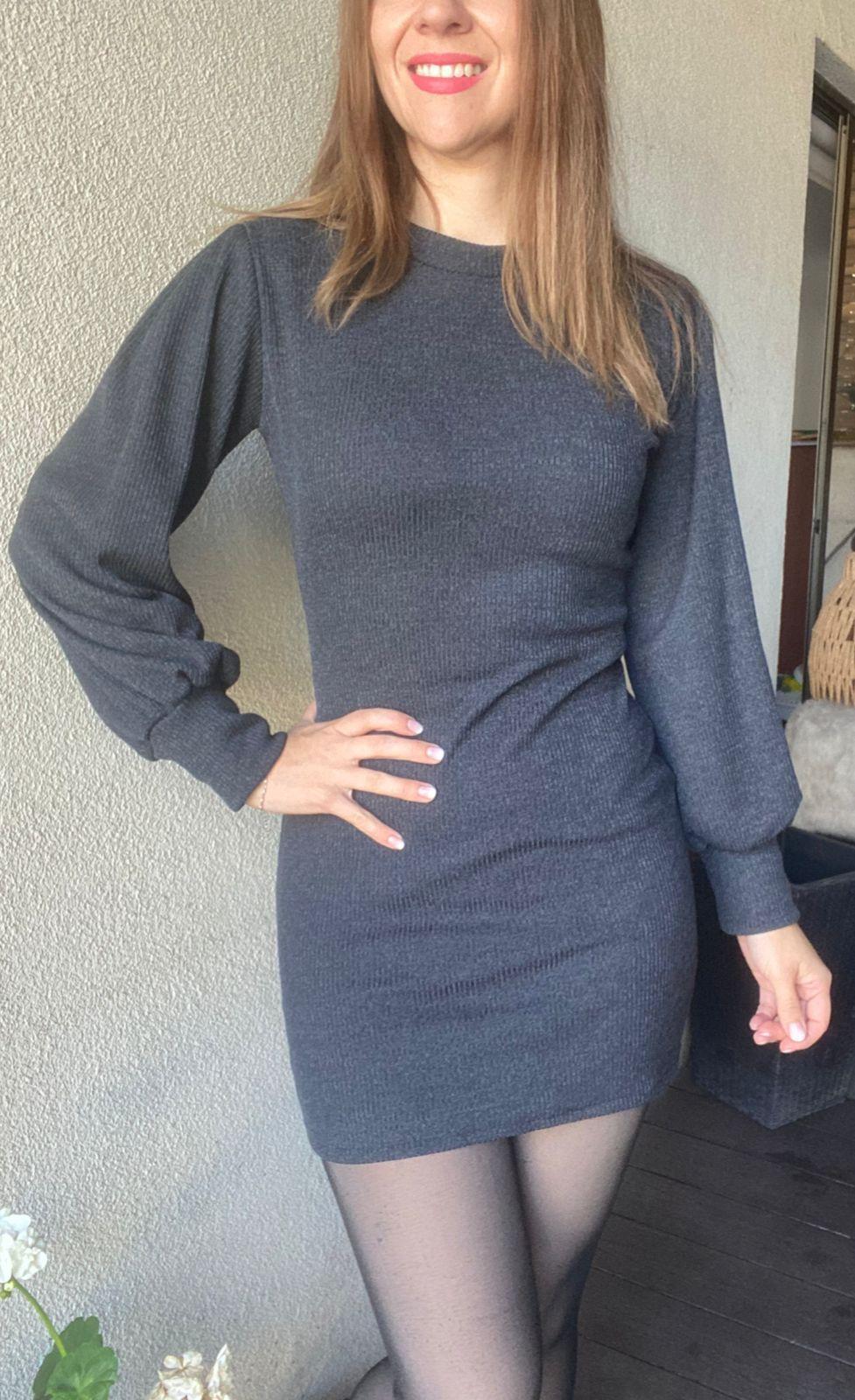 Vestido Marengo Lanilla-0