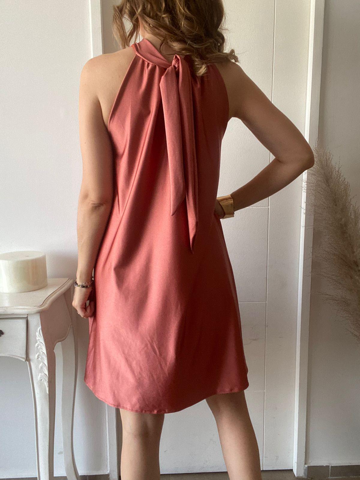 Vestido mujer cobre-2