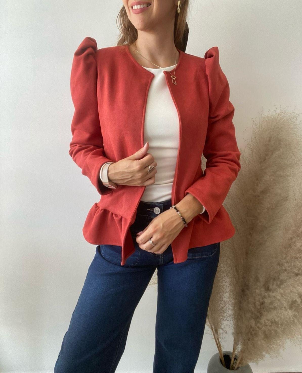 Blazer mujer negro -0