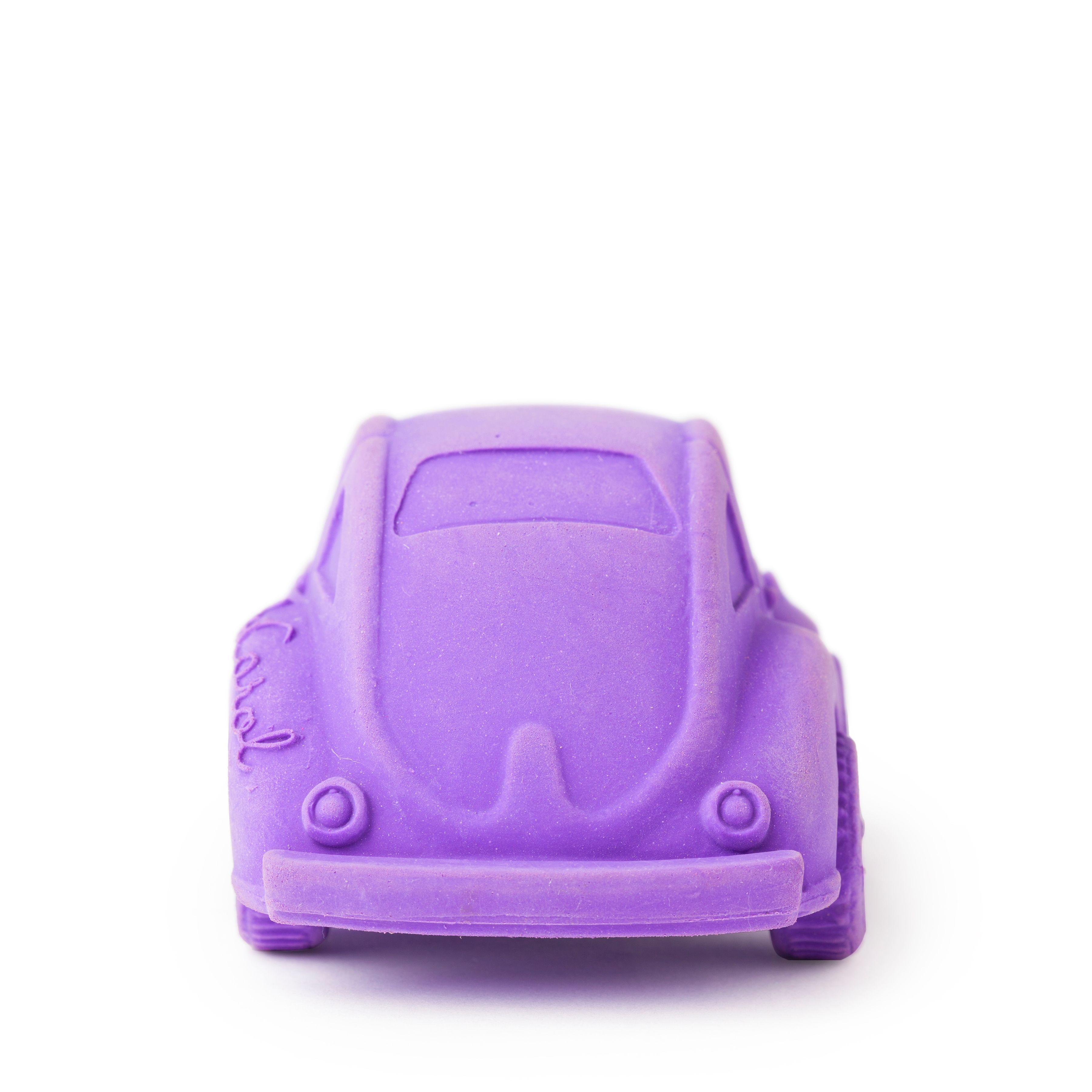 Juguete Mordedor Auto Escarabajo Púrpura-2