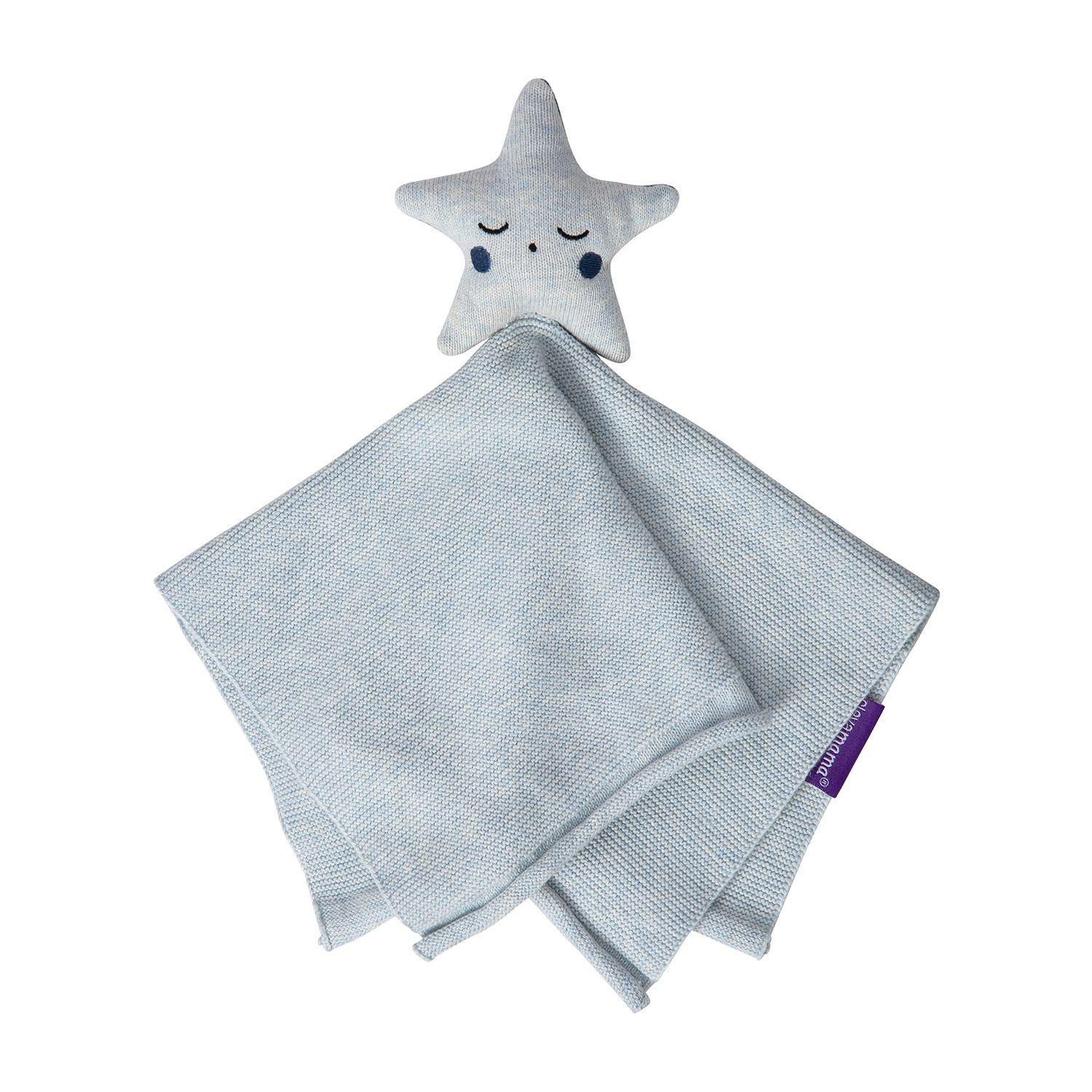 Mantita Algodon Organico con Estrella Clevamama CELESTE-0