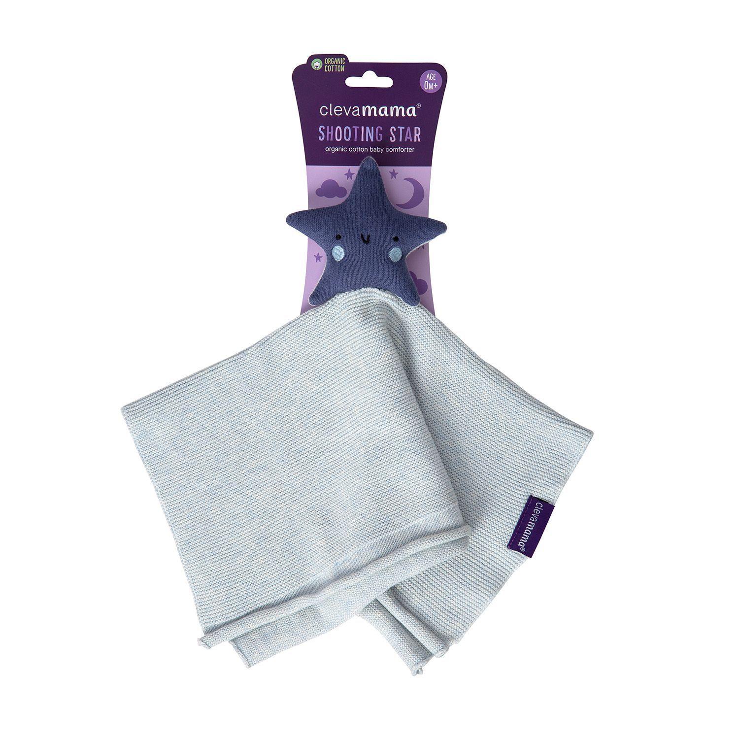 Mantita Algodon Organico con Estrella Clevamama CELESTE-3