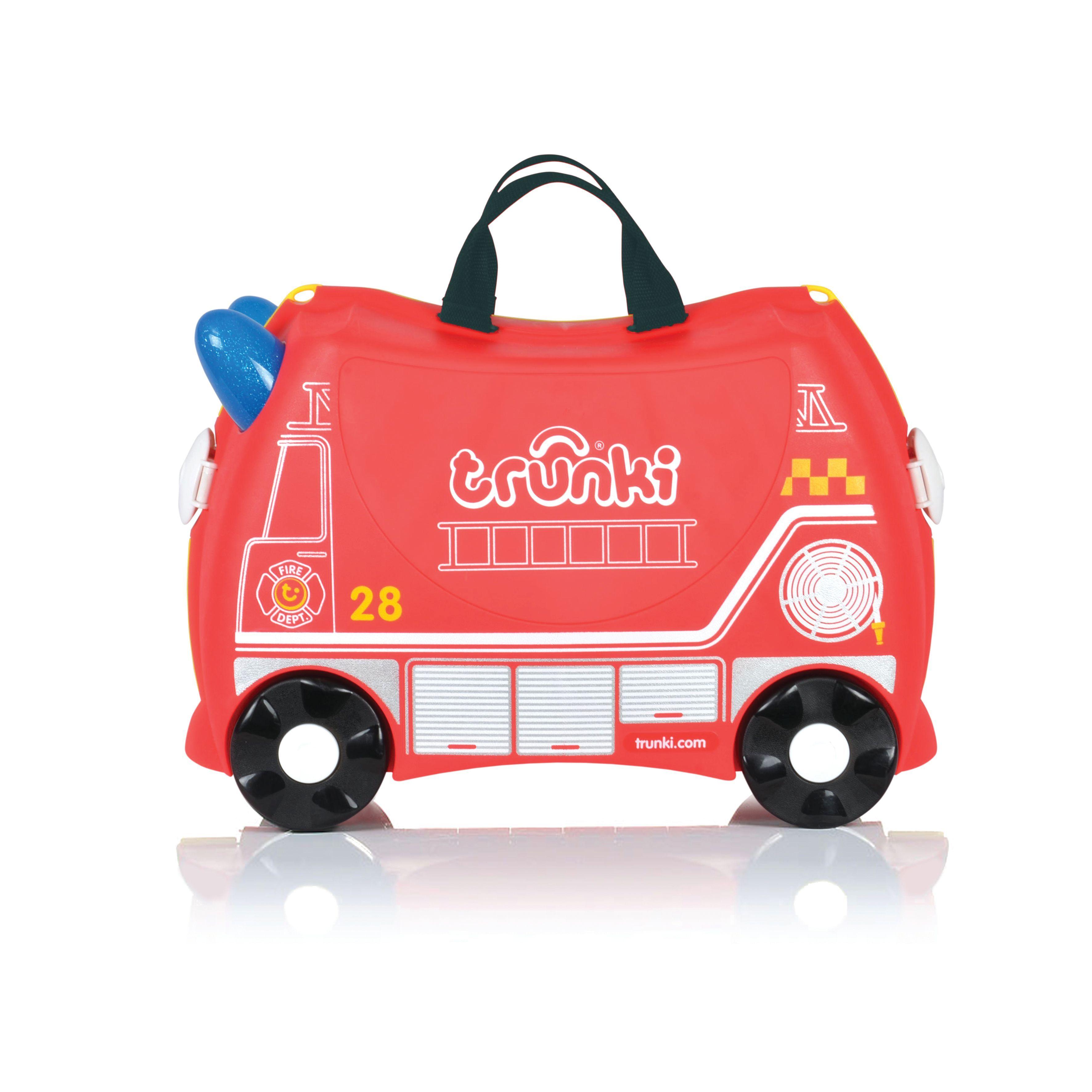 Trunki Maleta con Ruedas -  Carro Bomberos-3