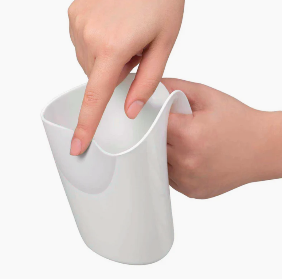 Jarro Para Pelo Clevamama Blanco Gris-2