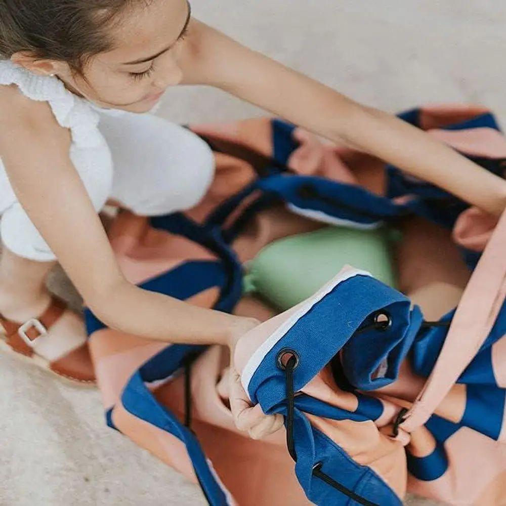 Manta Organizadora Outdoor Play Go MOKKA Stripes-3