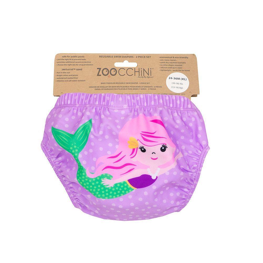 Pack 2 Traje de Bano con Panal Zoocchini SIRENA 24 36M-6