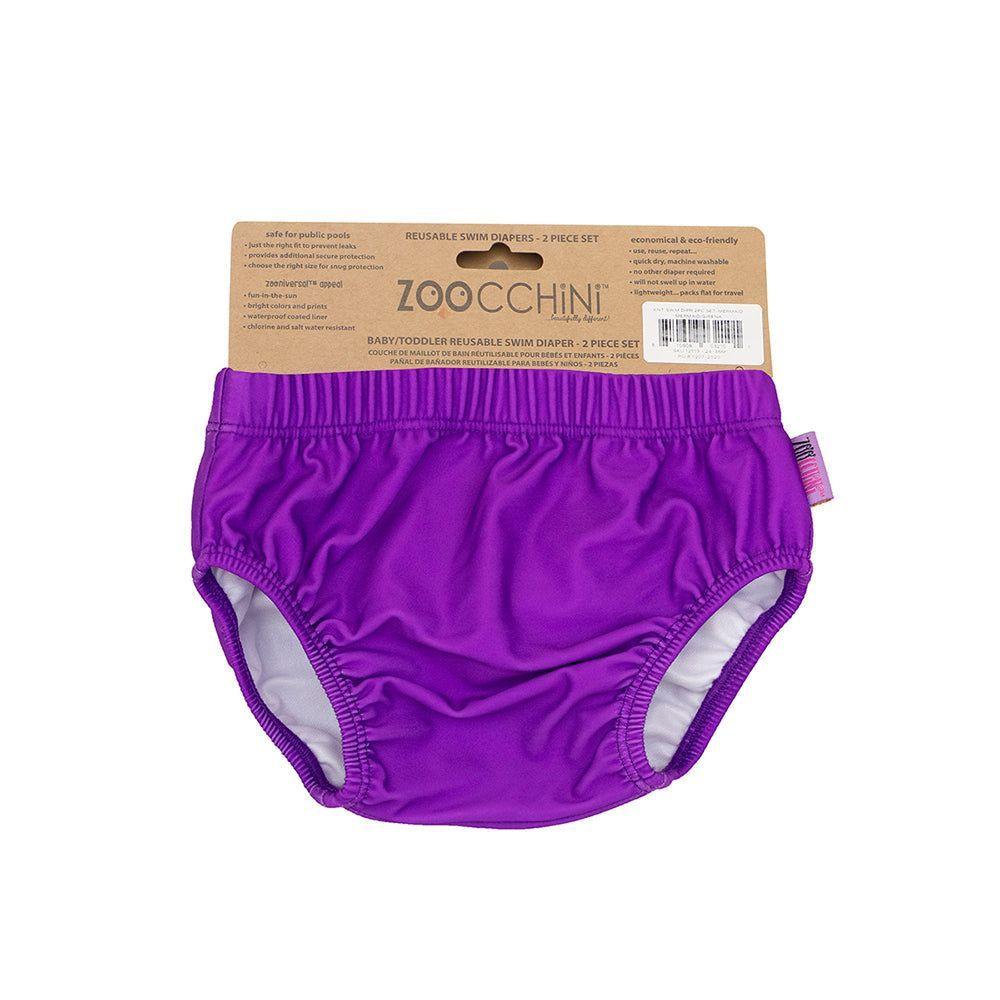 Pack 2 Traje de Bano con Panal Zoocchini SIRENA 24 36M-7