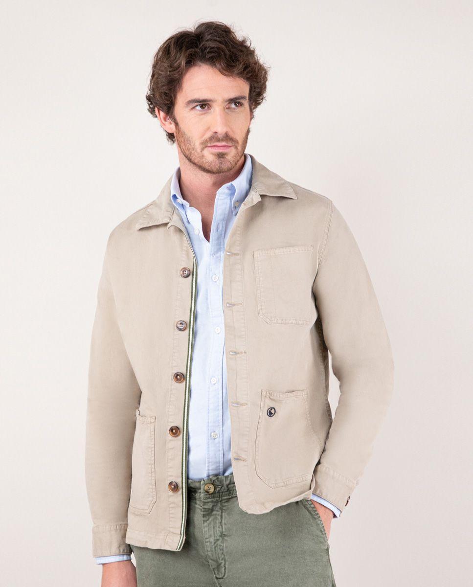 Sobrecamisa Beige LATAM HOMBRE OI 24-0