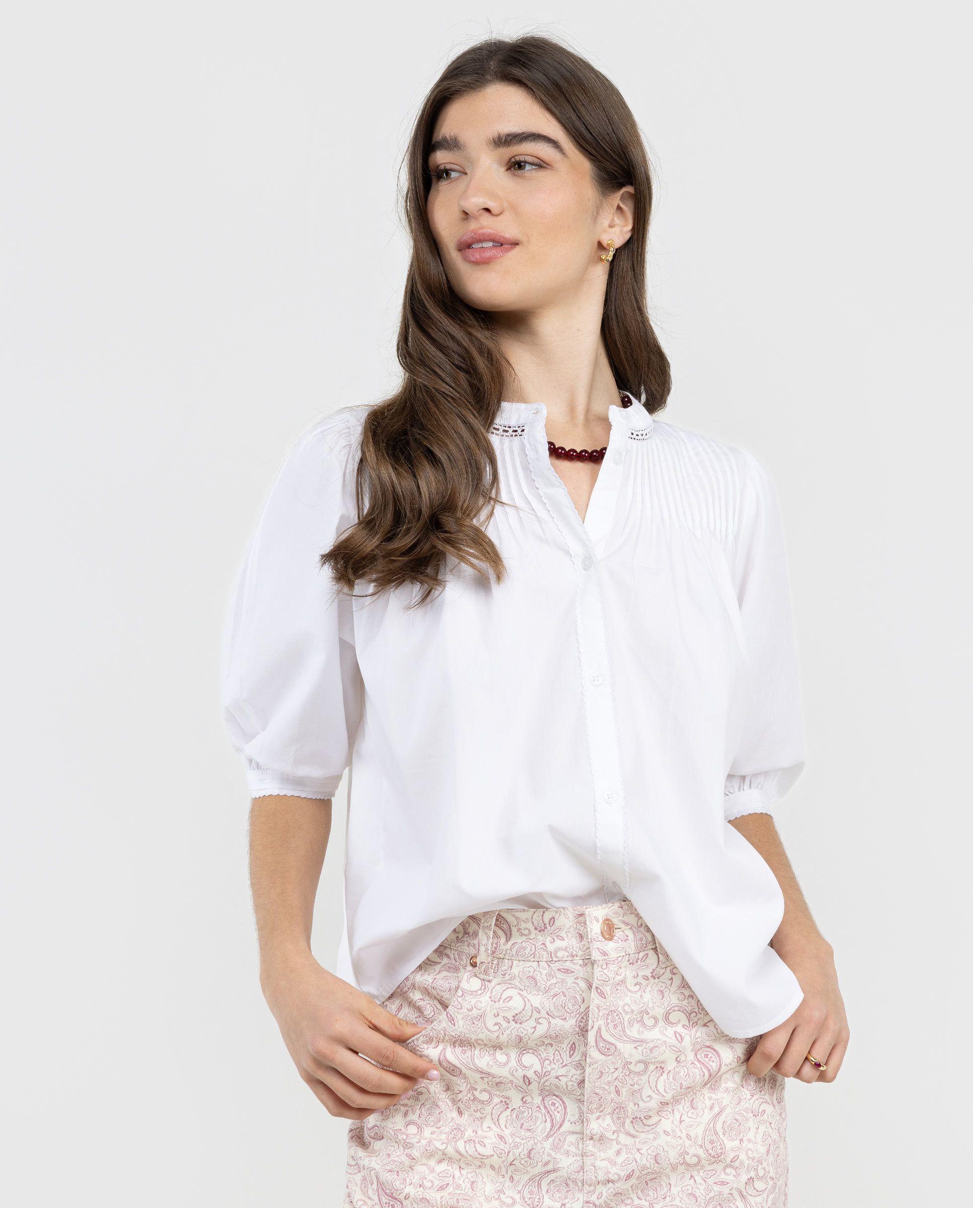 Blusa Grace Algodón Blanca MUJER PV 26-0