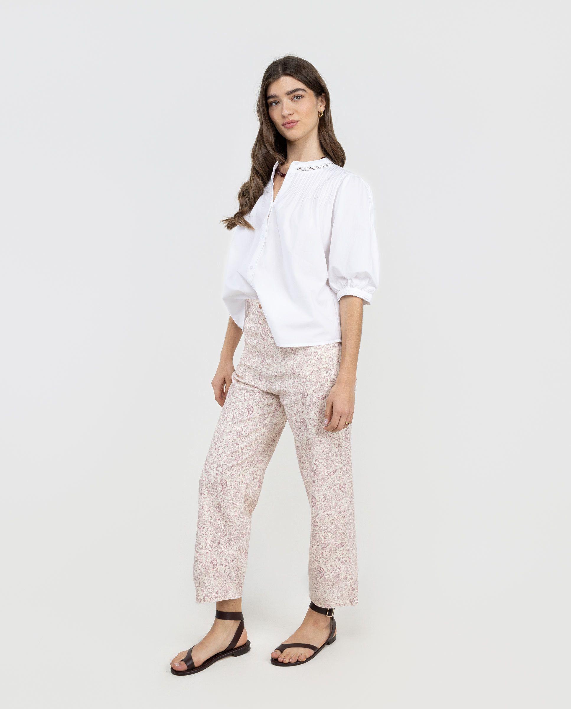 Blusa Grace Algodón Blanca MUJER PV 26-2