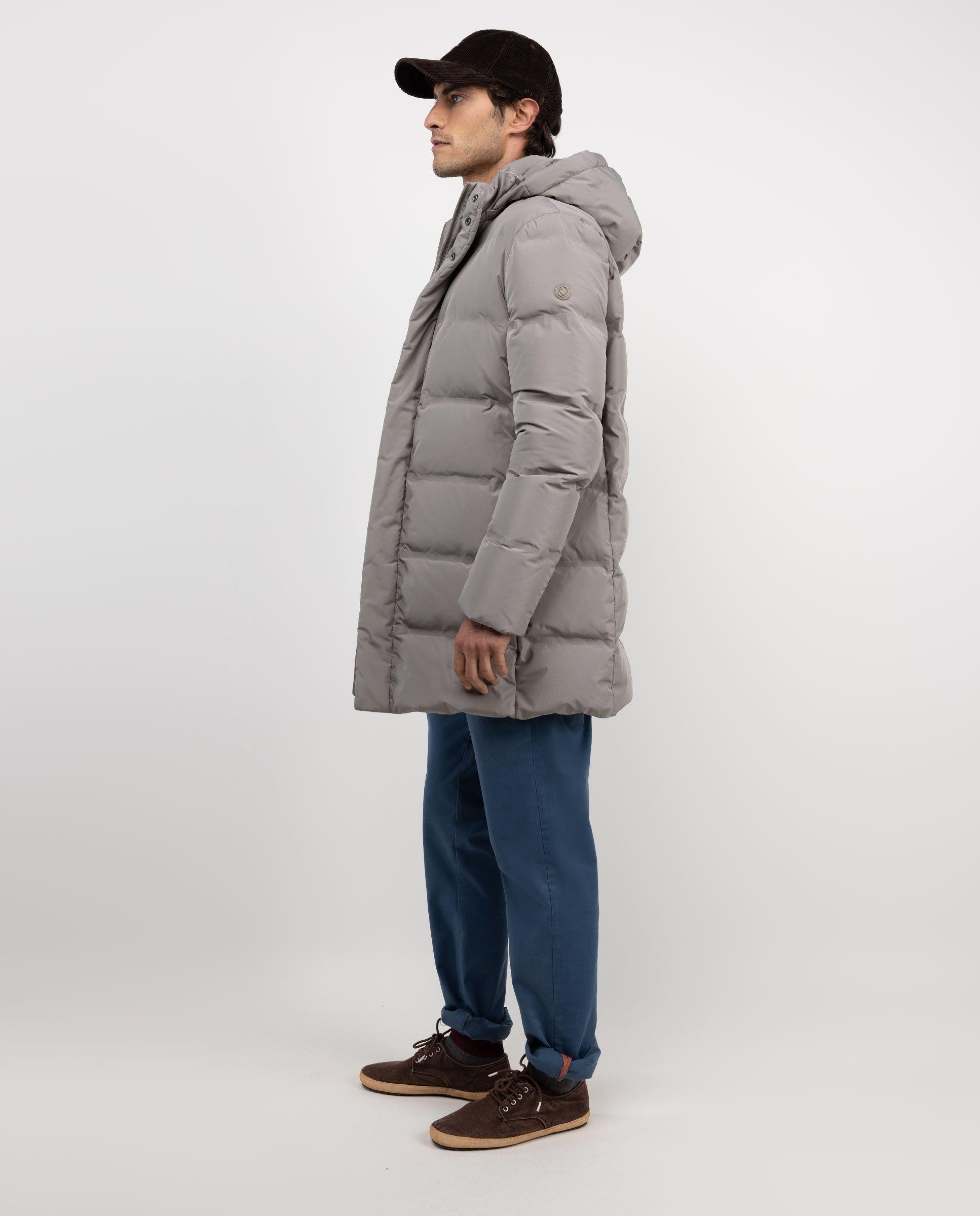 Abrigo Plumas Largo Beige HOMBRE OI 25-2