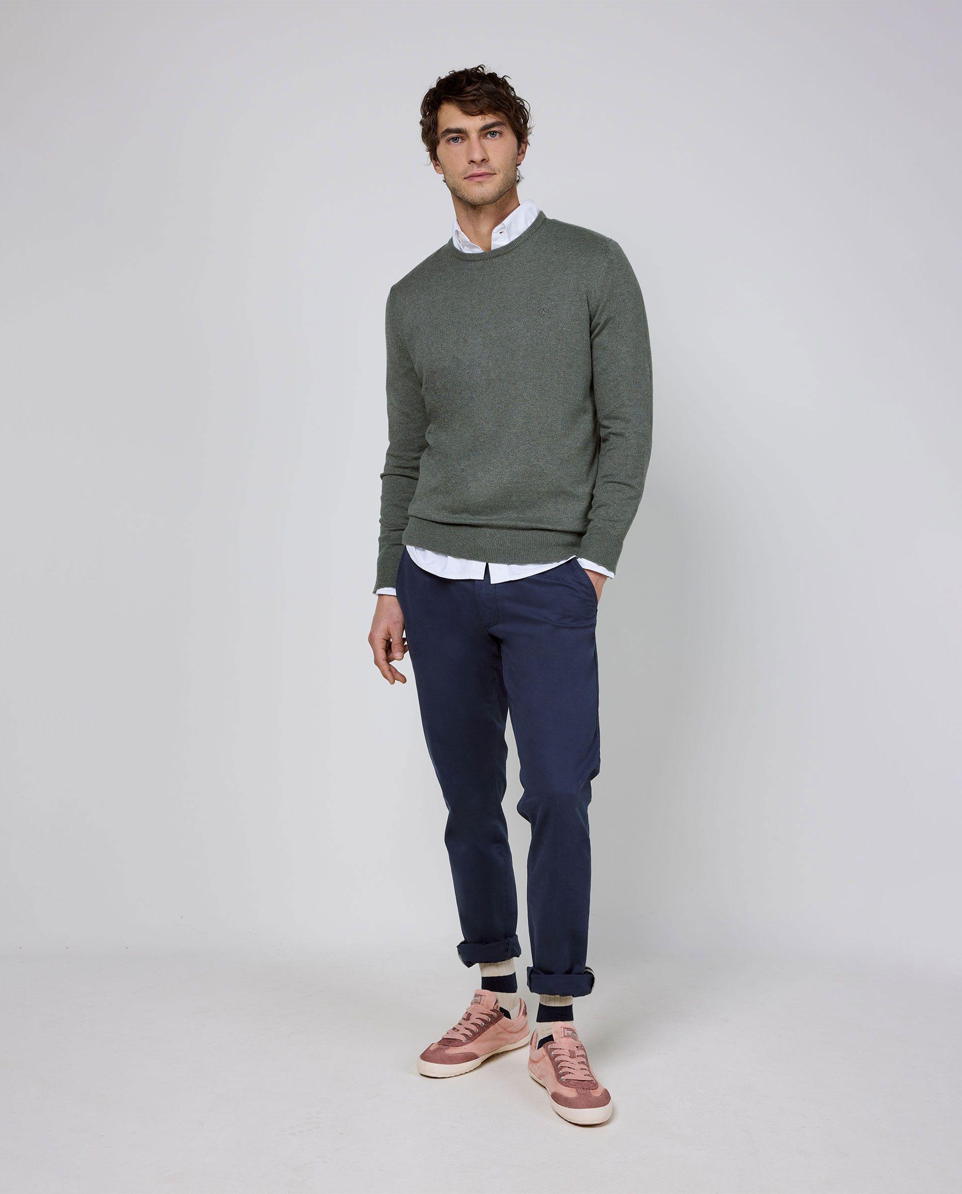 Pantalón Chino Básico Marino HOMBRE PV 26-2