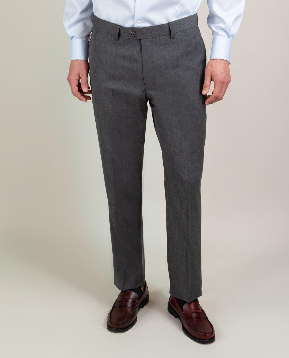 Pantalón Coordinado Liso Lavable Gris HOMBRE PV 25-0