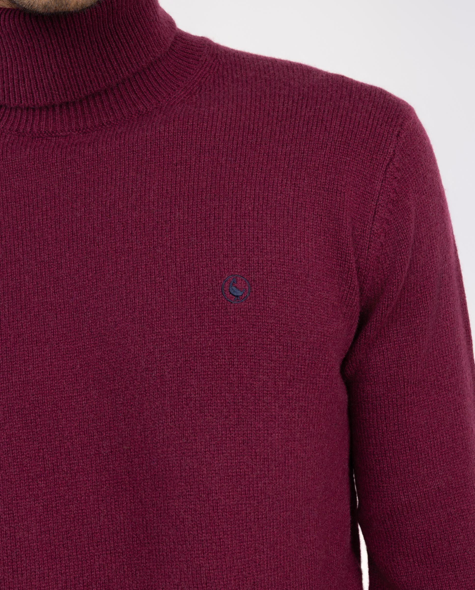 Jersey Cuello Cisne Granate HOMBRE OI 25-3