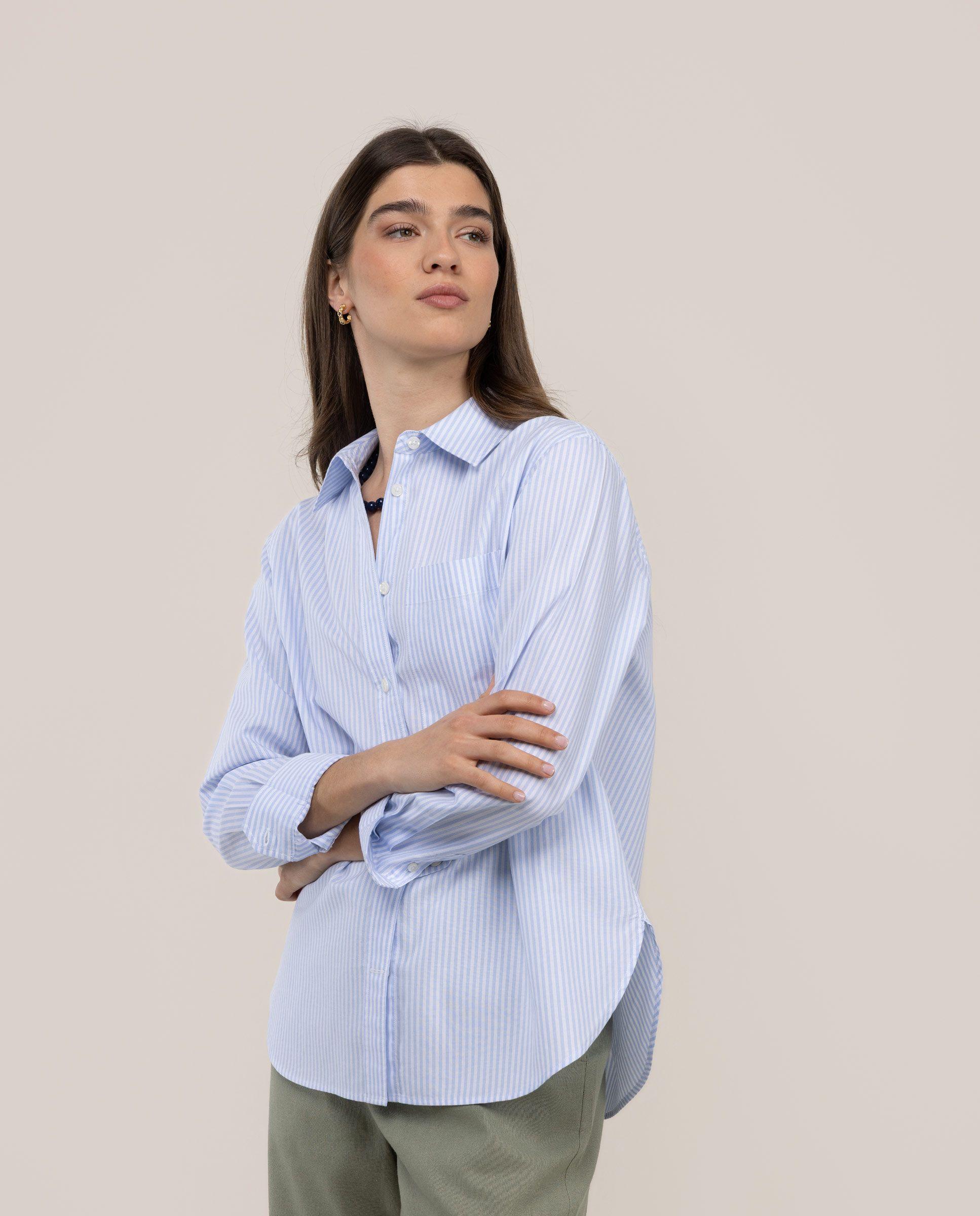 Camisa Maggie Raya Yale MUJER PV 26-2